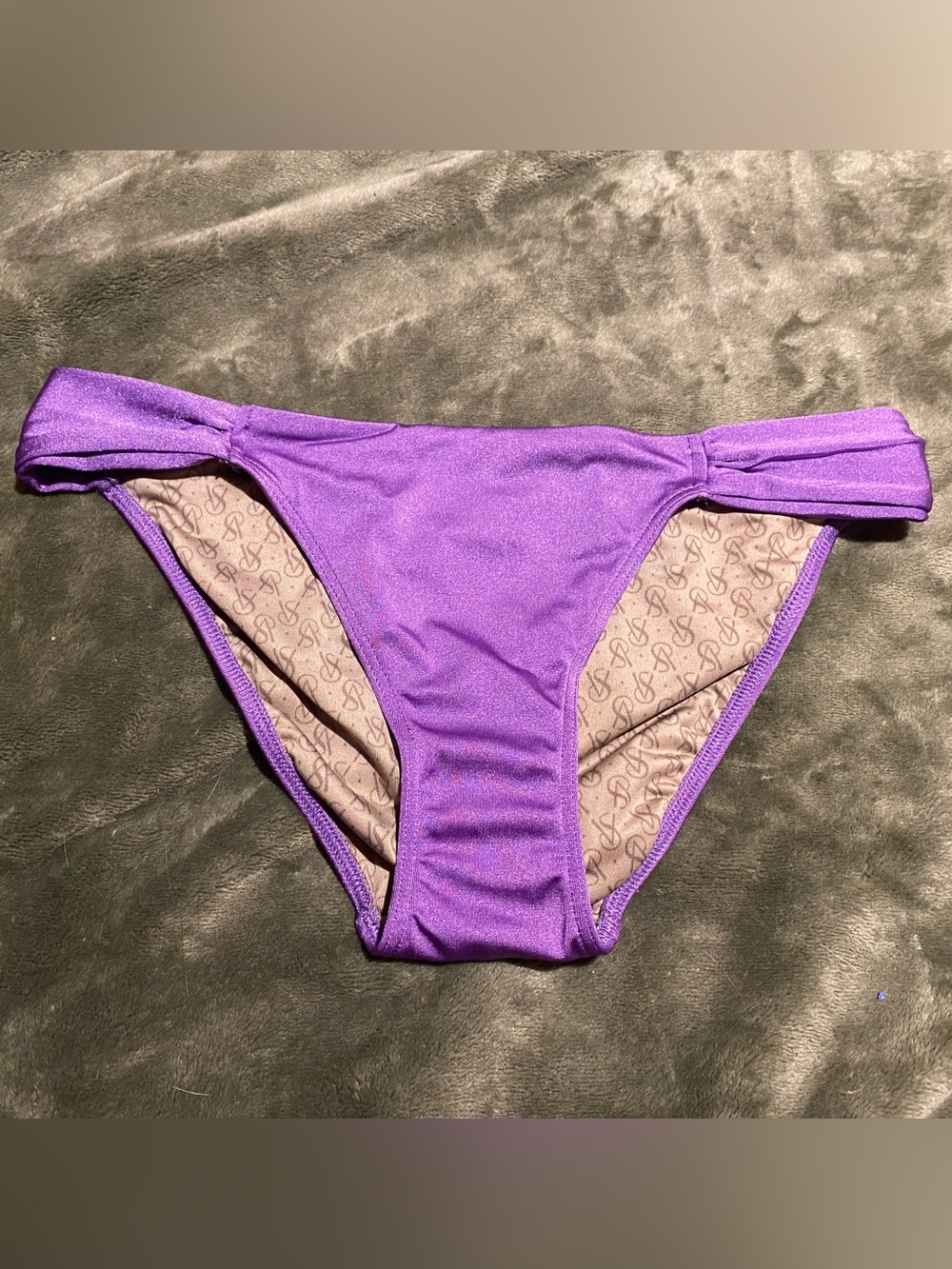 Victoria's Secret Shimmery Purple Bikini Bottom
